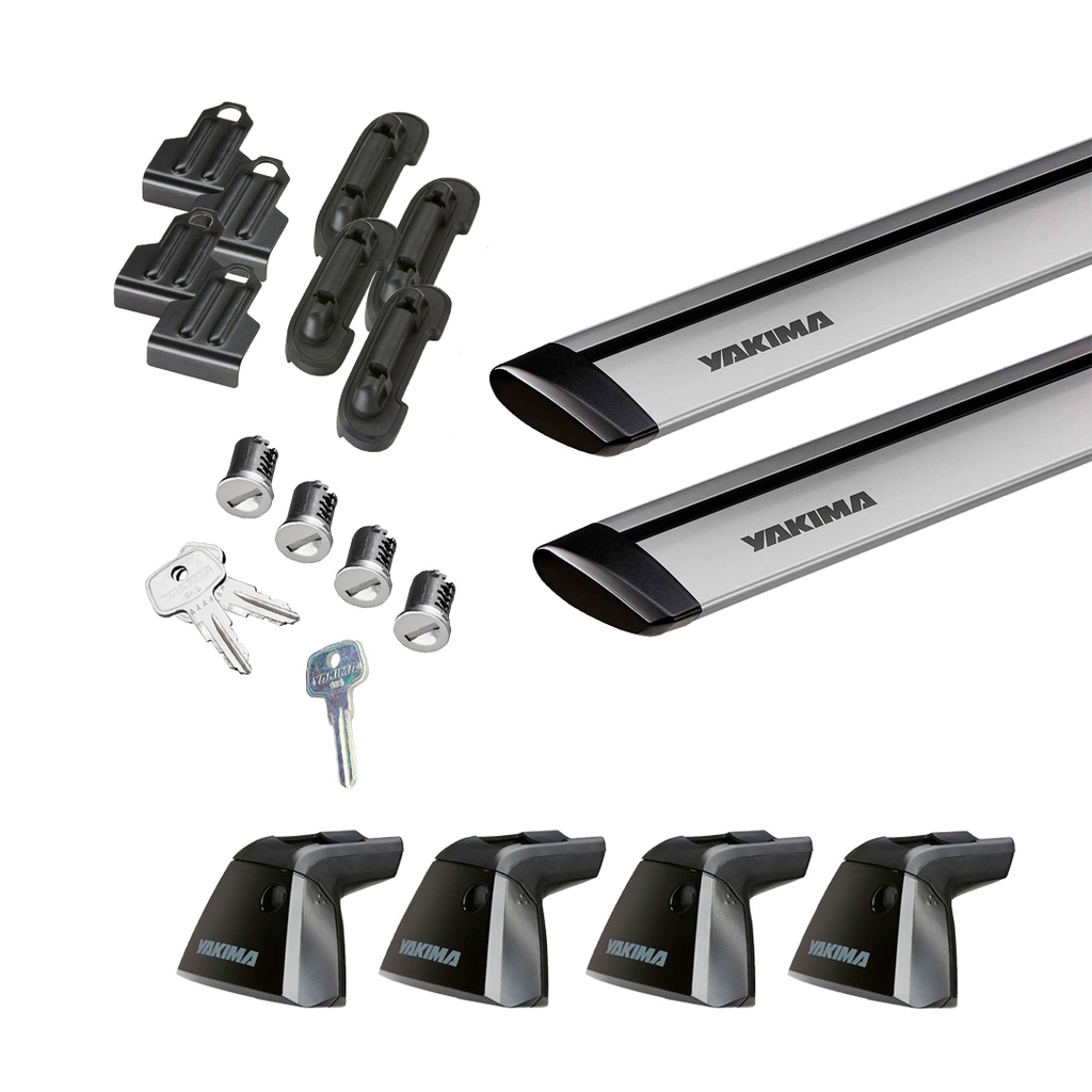 TACOMA 2016- 2023 ACCESS - DOUBLE CAB (TOLDO LISO ) SILVER