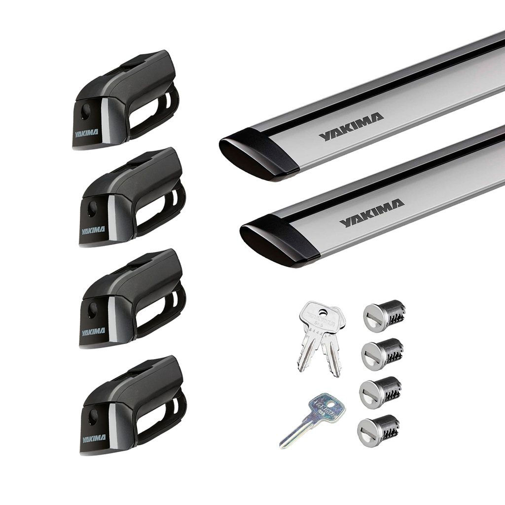 RAV4 2017-2023 (BARRAS LATERALES ELEVADAS) SILVER