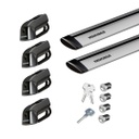 RAV4 2017-2023 (BARRAS LATERALES ELEVADAS) SILVER