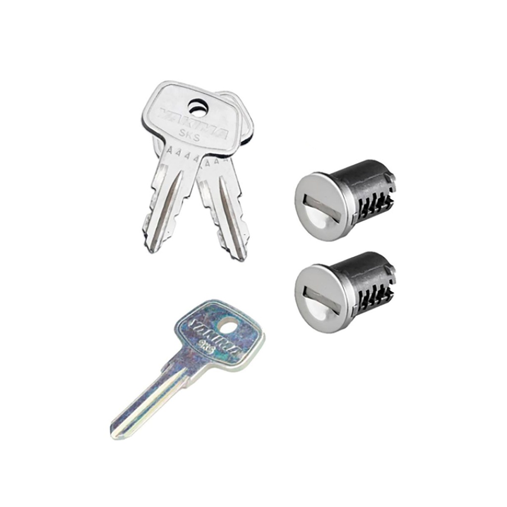 JUEGO DE CHAPAS YAKIMA SKS LOCK 2-PACK 