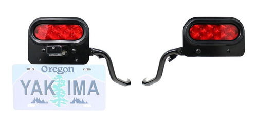 KIT DE LUZ Y PLACA DE MATRÍCULA YAKIMA EXO LITKIT
